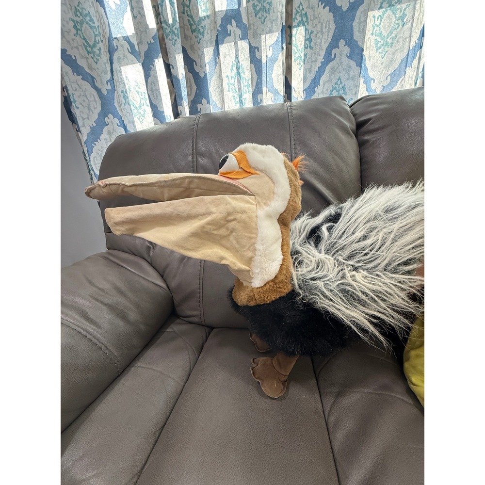 Vintage Douglas Pell-can Pelican Hand Puppet Plush Bird Made in USA 69-7360